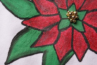 kumaş boyama el çantası modeli 3