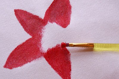 kumaş boyama el çantası 1