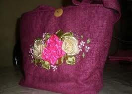 Kurdele Nakışlı Çanta Örnekleri