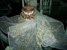 Boncuk İşleme Masa Örtüsü Örnekleri