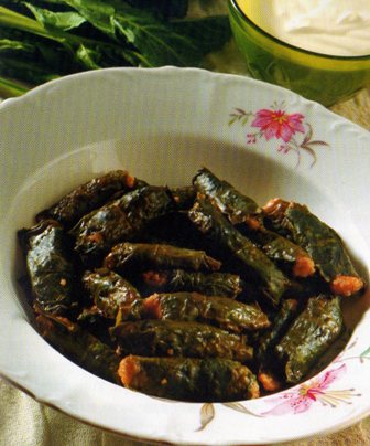 Bulgurlu Pazı Sarması