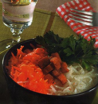 Havuç Turp Salatası