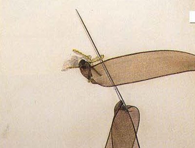 Kurdele İşi Çicek Yapımı