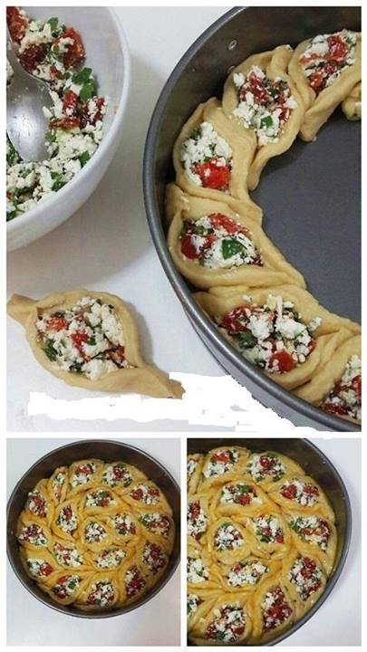 Dalgalı Pide Çörek Tarifi