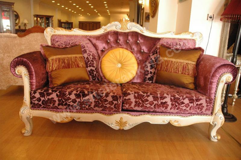 Klasik salon koltuk tasarımı ·