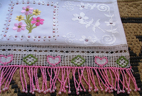 Dantel Havlu Kenarı Örnekleri