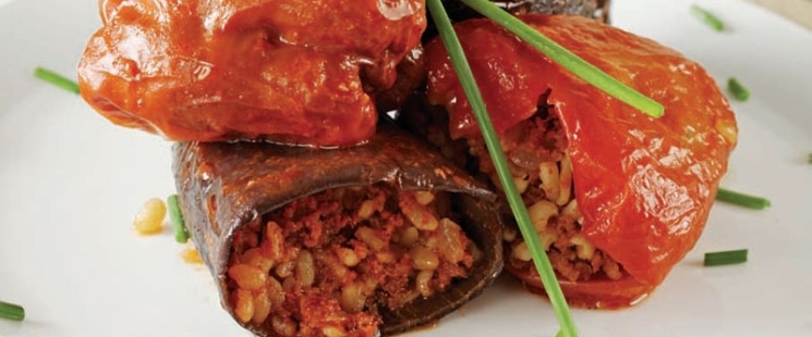 Kuru Patlıcan Biber Dolması Tarifi