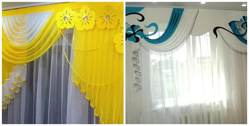 Dekoratif Perde Modelleri