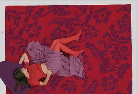 Çiçek Desenli Hali Modelleri