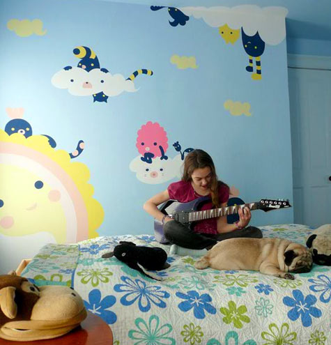 Çocuk Odaları Duvar Kağıtları Tasarımları