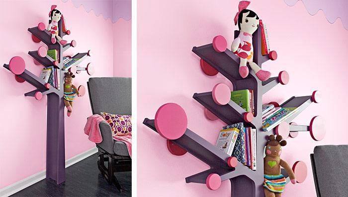 Çocuk Ve Genç Odası Kitaplık Tasarımları