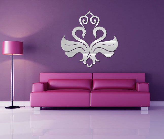 Dekoratif Sticker Ayna Modelleri