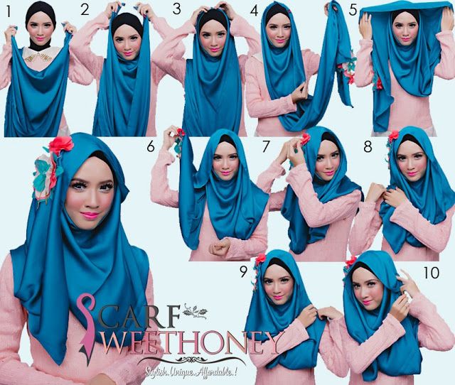 Pratik Aşamalı Şal Bağlama Örnekleri