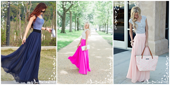 Maksi Boy Etek Modelleri