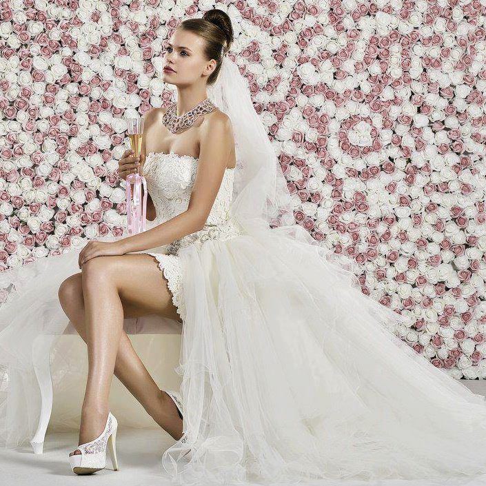 Yeni Trend Önü Kısa Gelinlik Modelleri