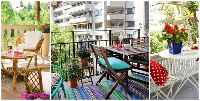 Balkon Mobilya Modelleri