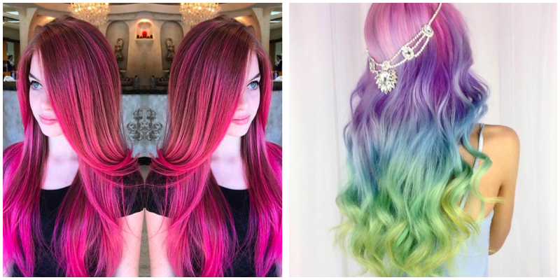 Görenlerin Hayranlıkla Baktığı Gökkuşağı Saç Modelleri