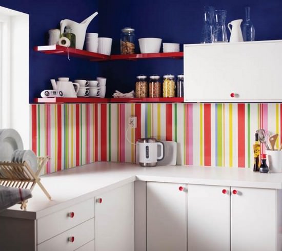 Yapışkanlı Kağıt İle Harika İç Mekan Dizaynları