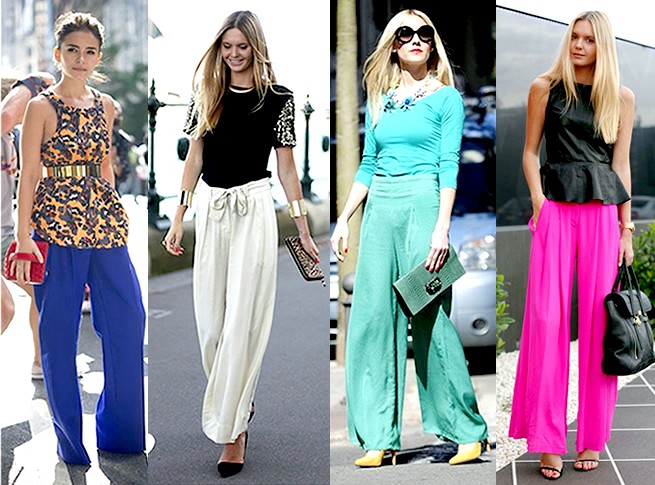 Yeni Sezon Bol Kesim Pantolon Modelleri