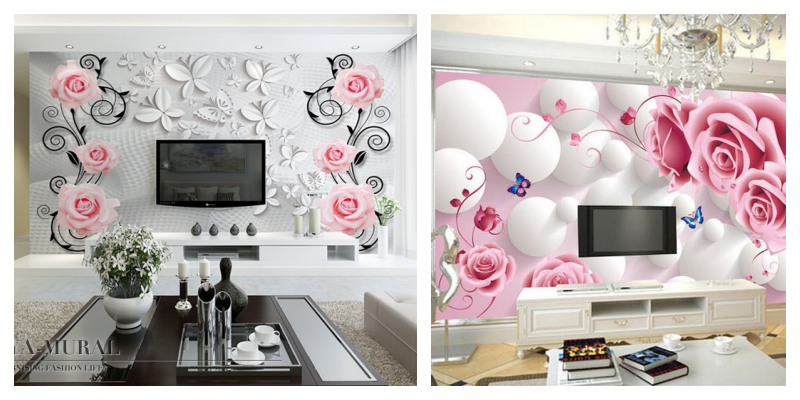 Yeni Trend Tv Arkası Duvar Kağıdı Modelleri