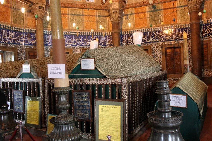 İstanbul Türbeleri- Kanuni Sultan Süleyman Türbesi