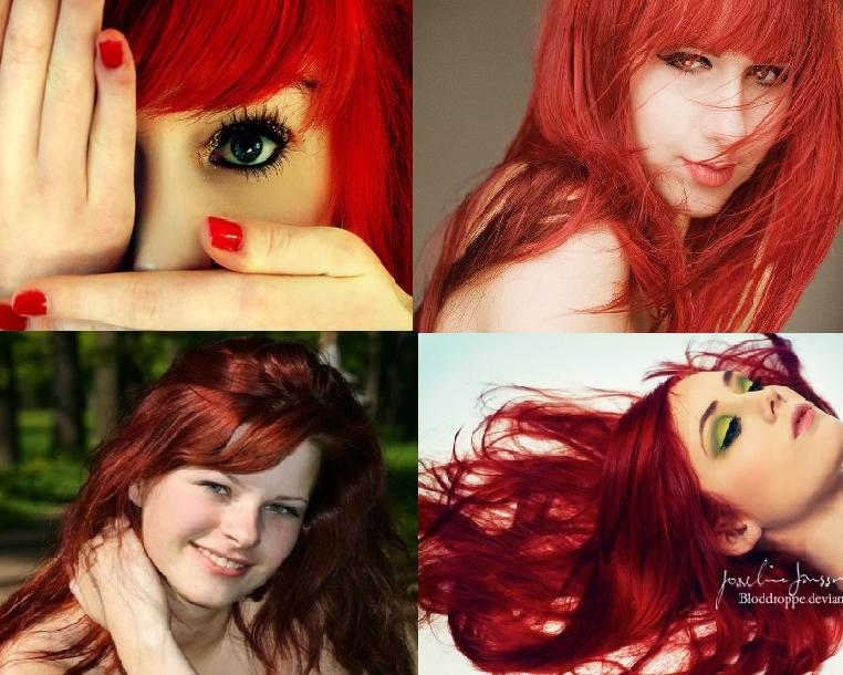 En Tarz Kızıl Saç Kesimi Örnekleri