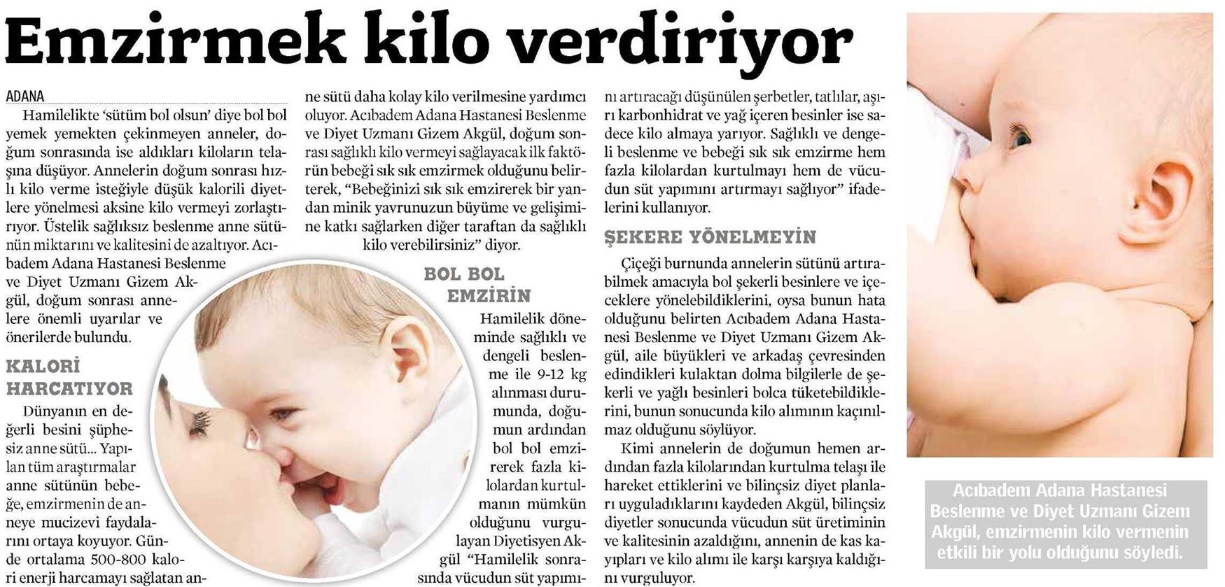 Emzirmek Kilo Verdiriyor mu?