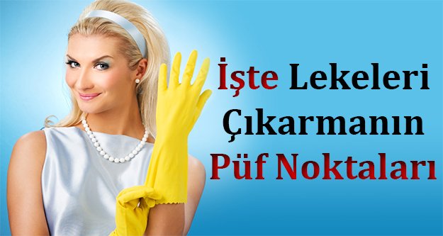 Çamaşırlarda Leke Çıkarma Yöntemler