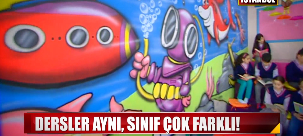 Öyle Bir Sınıf Yaptı Ki Çocuklar Okula Koşa Koşa Gidiyor!