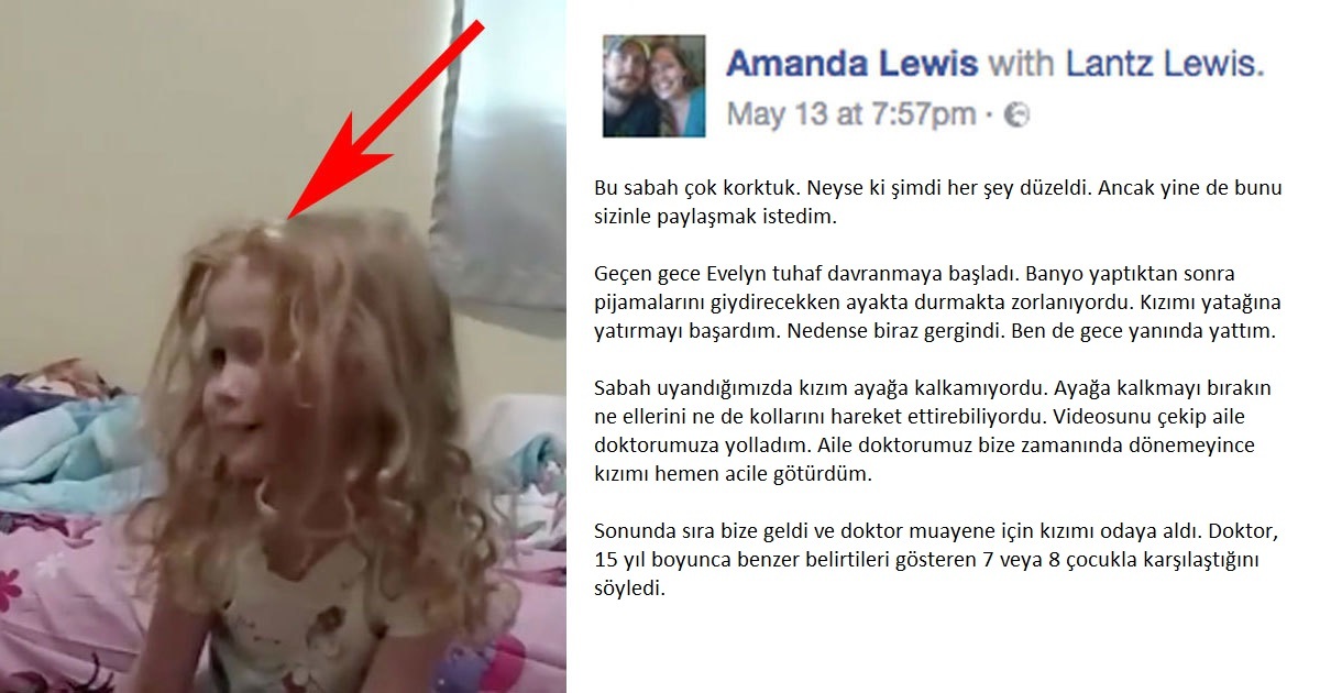 Sabah Uyandığında Kızı Hareket Edemiyordu – Kızının Saçını Tararken Gerçeğin Farkına Vardı