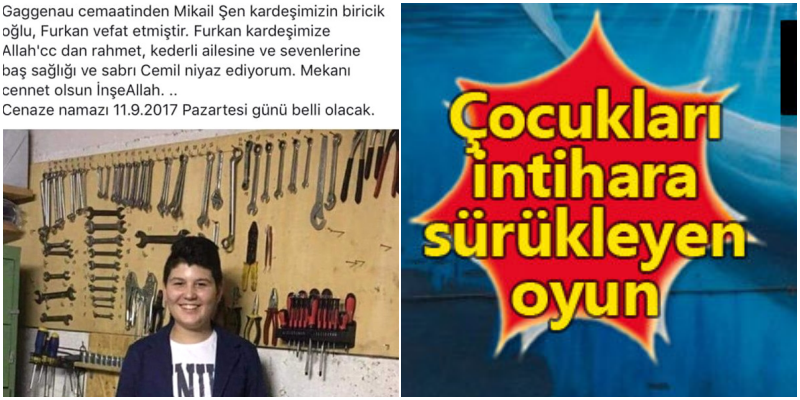 Mavi Balina Adlı Oyun, 14 Yaşındaki Furkan’ı İntihar’a Götürdü