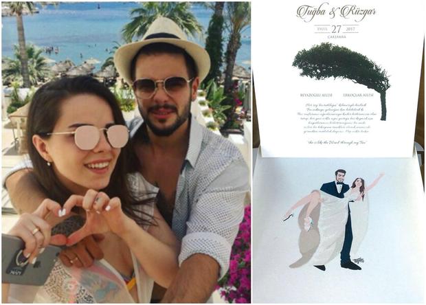 Rüzgar Erkoçlar’ın düğün davetiyesi hazır… Baba olma planı tam gaz gidiyor
