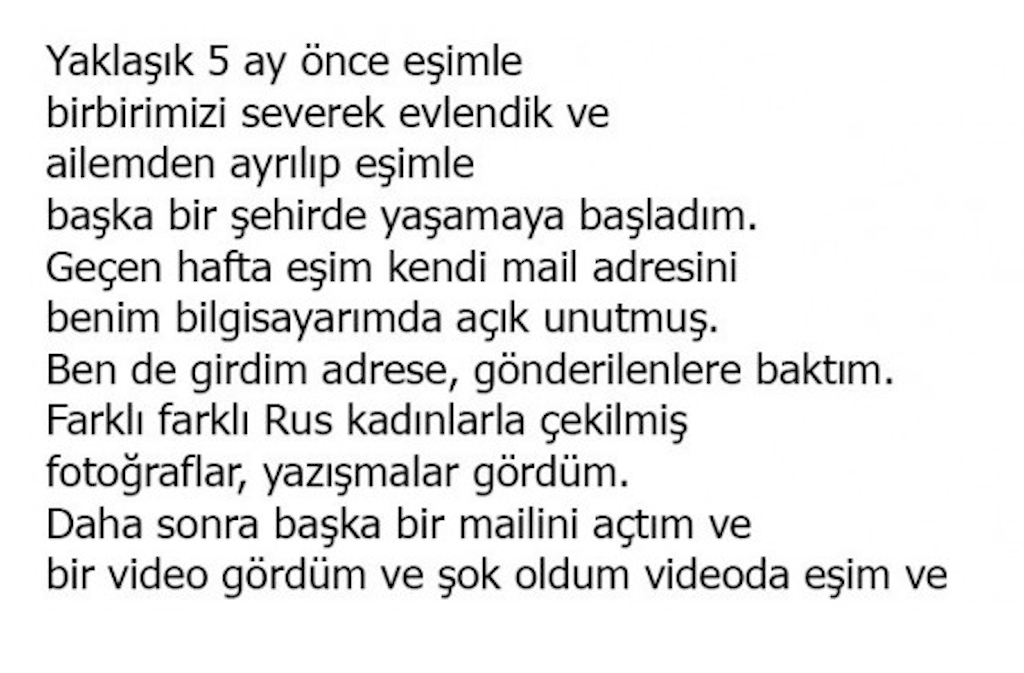 DEVAMINI OKU>> Tanıyamamışım