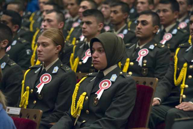 Kara Harp Okulu’nun İlk Başörtülü Öğrencisi