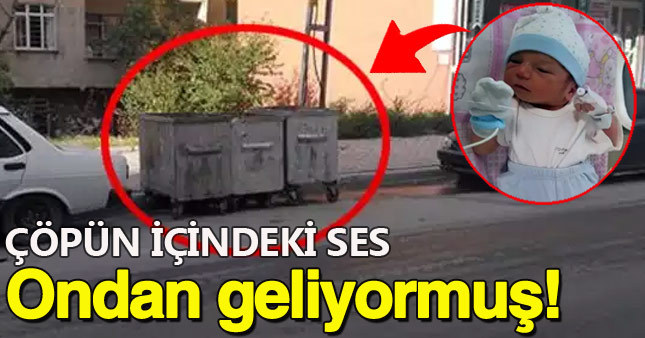Vicdansızlık! Yeni doğan bebeği poşetle çöpe attı