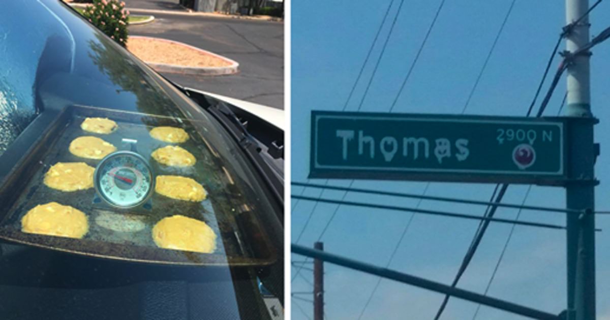 Arizona’da Hava O Kadar Sıcak Ki Bakın Neler Neler Eridi ?