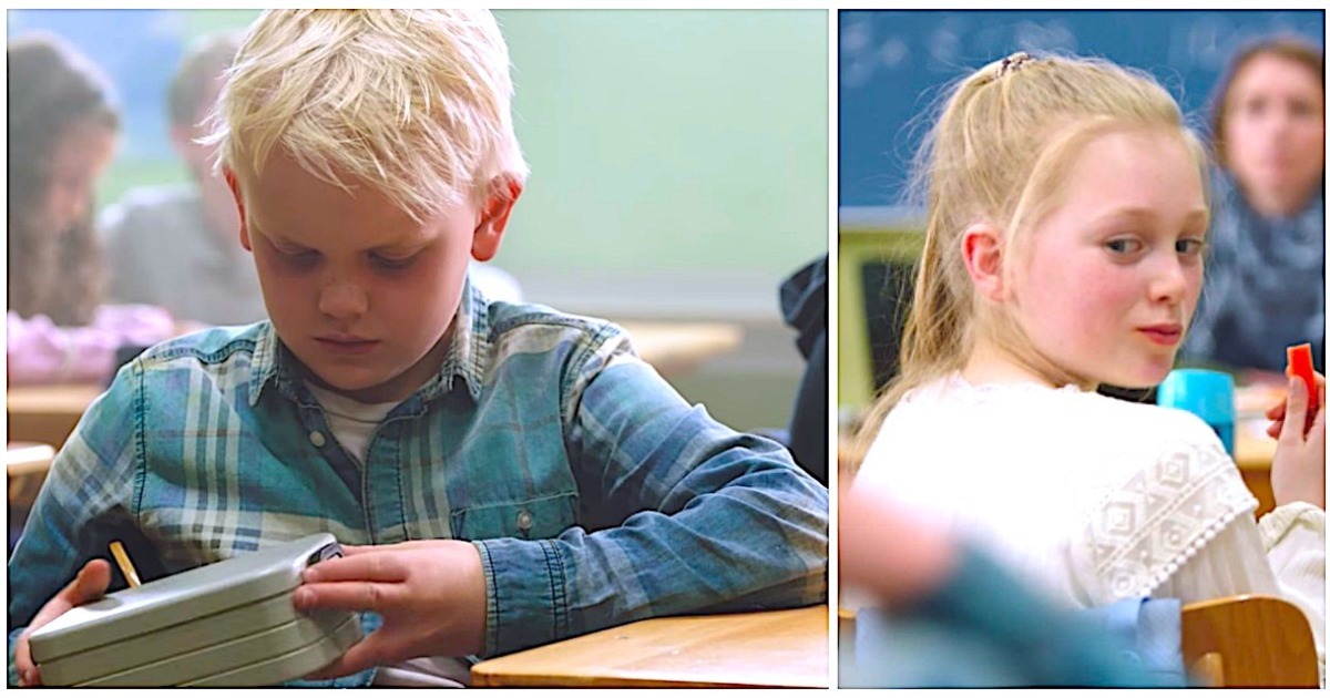 Arkadaşının Beslenme Çantasının Boş Olduğunu Farketti – Çocuk Tuvaletten Dönünce Bakın Nasıl Bir Sürprizle Karşılaştı