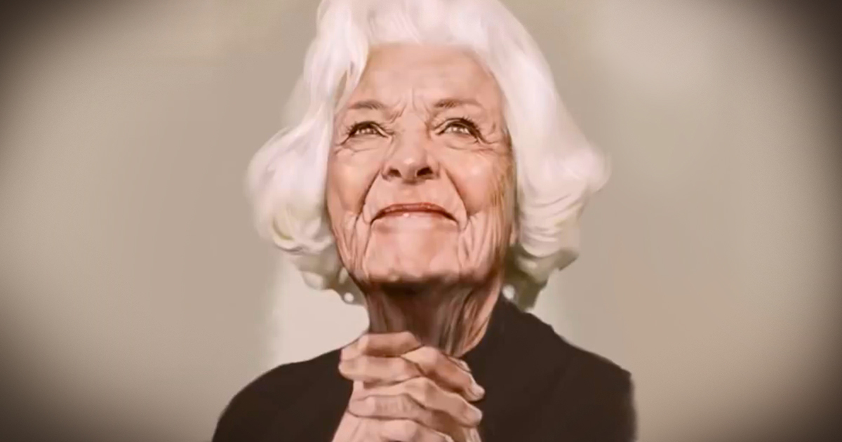 Fotoğraftakinin Yaşlı Bir Kadın Olduğunu Sanıyorsanız Tekrardan Bakın