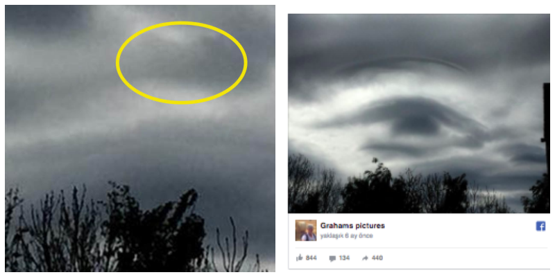Gökyüzünde Öyle Bir Kare Yakaladı Ki Görenler Hayret Etti