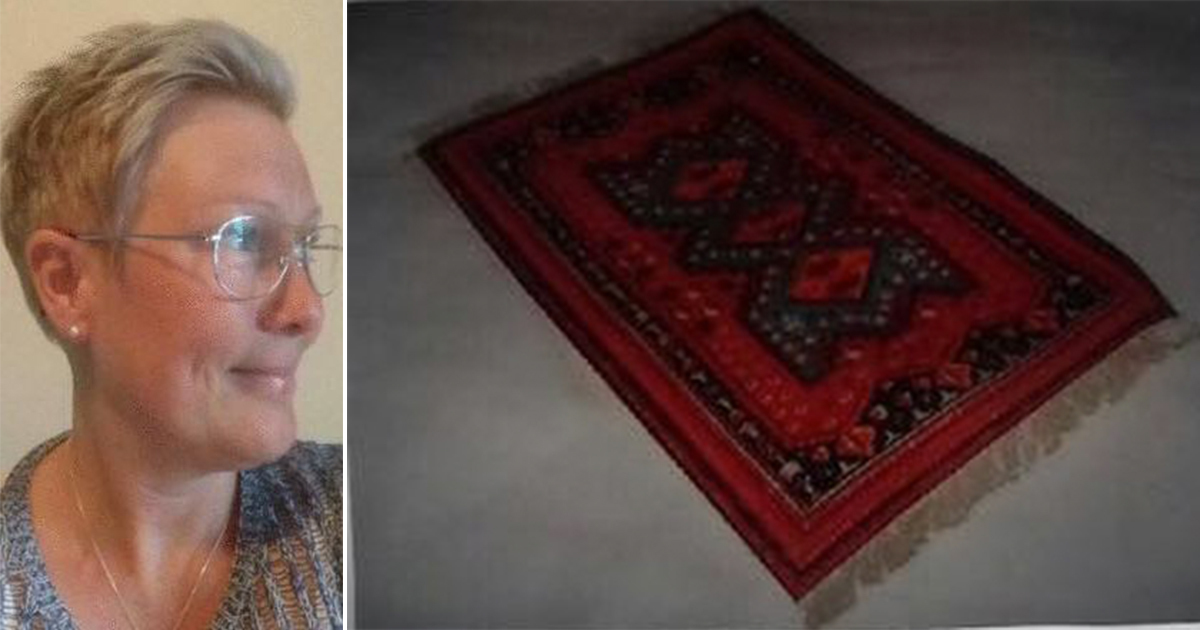 Kadın İnternetten Halı Sipariş Etti – Siparişi Eline Geçince Kahkaha Attı