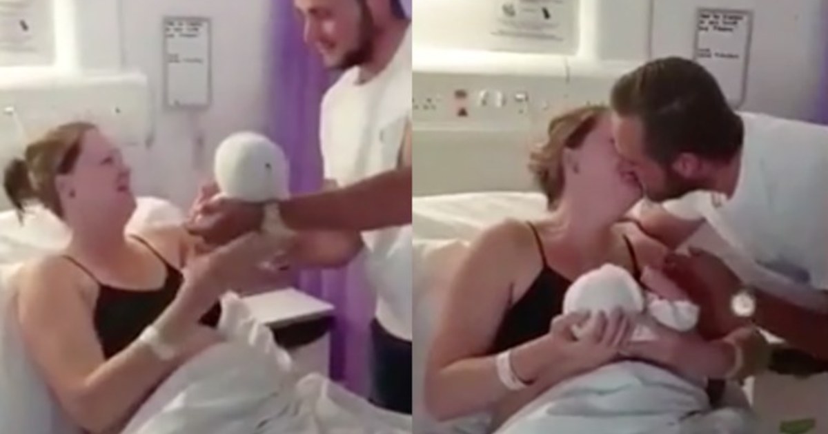 Çocuğunu Dünyaya Getiren Anneye Bebeği İkinci Sürprizi Yaptı – Bir Günde Çifte Sevinç Yaşadı