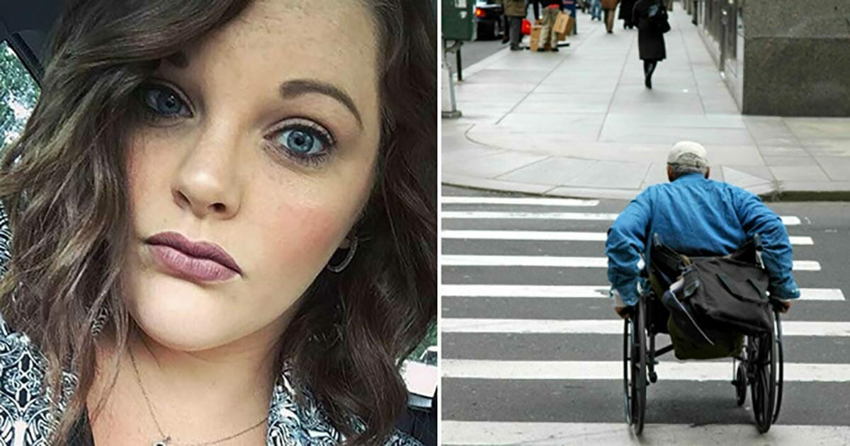 Az Kalsın Tekerlekli Sandalyedeki Adama Çarpıyordu – Aracından İnip Bakın Ne Yaptı