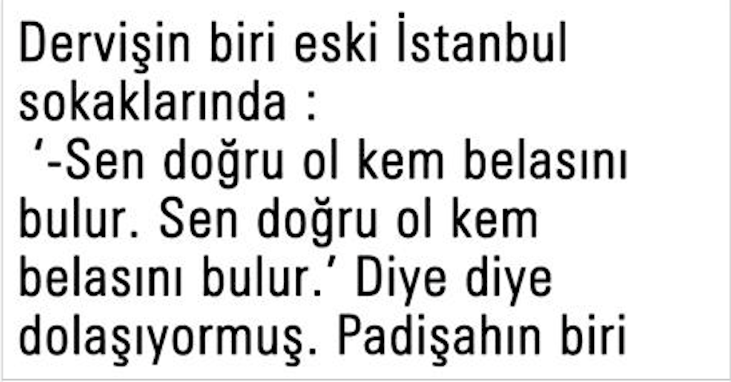 OKUMADAN GEÇMEYİN… =>>>