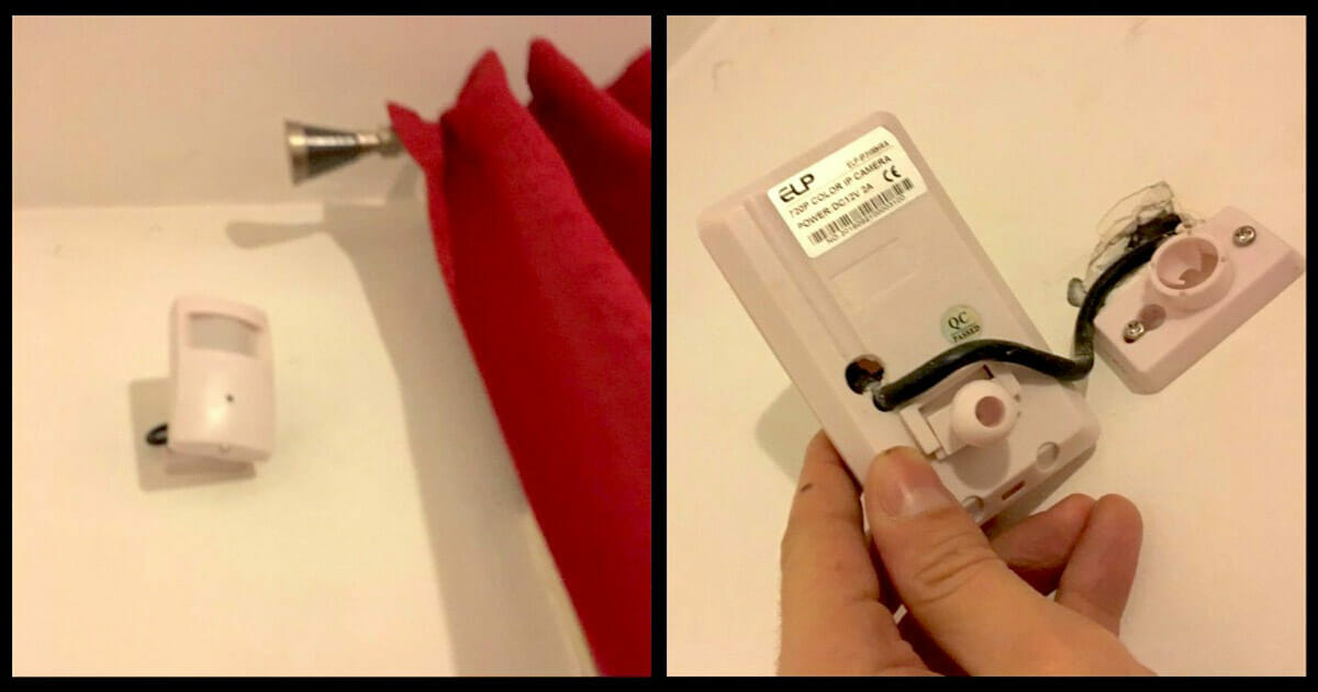 Kiraladığı Evdeki Hareket Dedektörünün İçine Bakan Adam Gözlerine İnanamadı