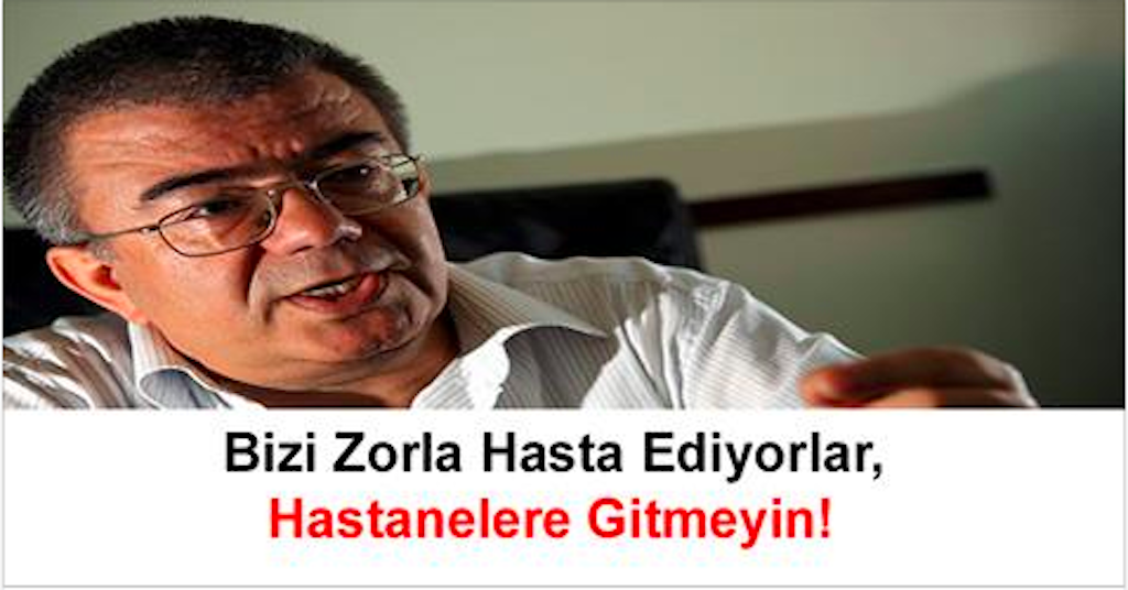 Prof. Küçükusta: Tüm sağlık reçeteleri yalan! Bizi zorla hasta ediyorlar, hastanelere gitmeyin!