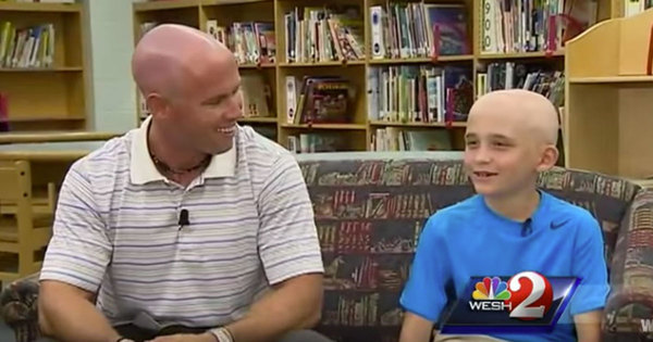 Saçkıran Olan Öğrencisinin Yalnız Hissetmemesi İçin Yaptığını Herkes Övüyor