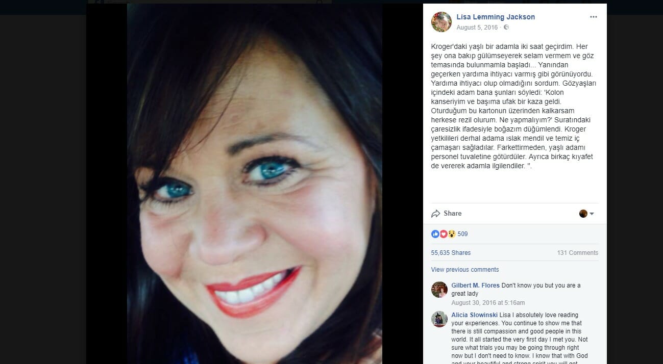 Yaşlı Adam Markette Altına Yaptı – Onu Gören Kadın Bakın Ne Yaptı