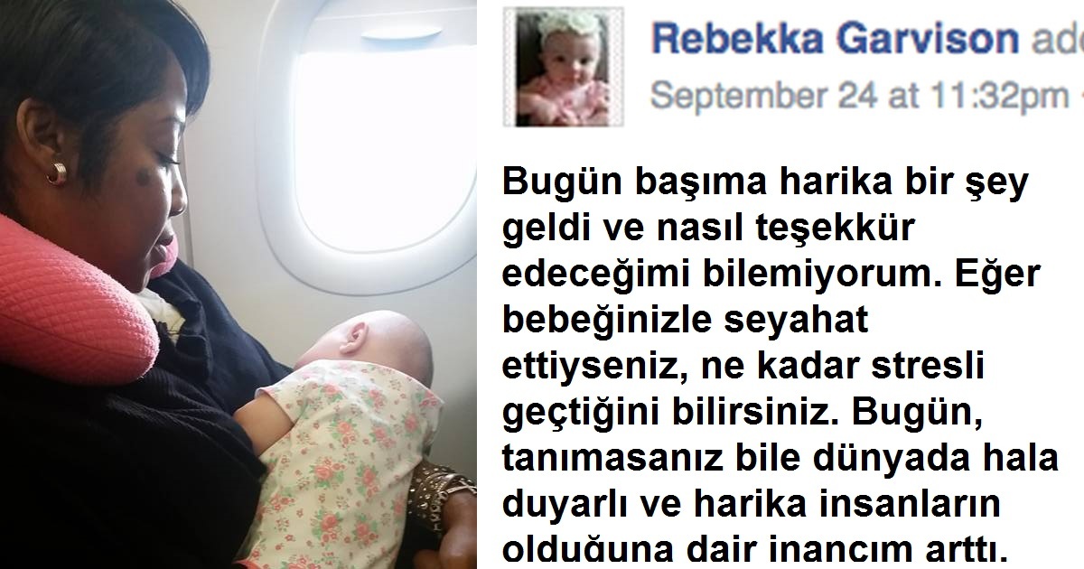 Yolcular, Ağlayan Bebekten Rahatsız Oldular. Bakın Başka Bir Anne Günü Nasıl Kurtardı.