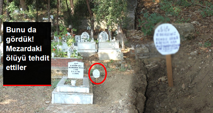 Antalya’da Şoke Eden Olay! Mezar Taşını Söküp Yanına “Bu İş Bitmedi” Yazılı Tabela Diktiler
