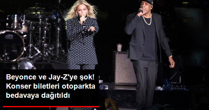 Beyonce ile Jay-Z’nin Glasgow Konserine Kimse Gelmeyince Bedava Bilet Dağıtıldı
